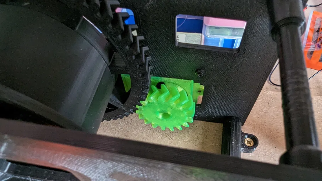 Máy làm sợi PET - Đế động cơ cấu hình thấp - Image 3