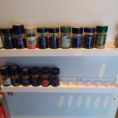 Kệ Gia Vị Lắp Ráp Gắn Tường/Cửa