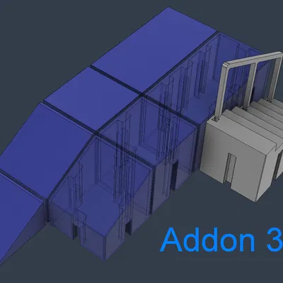 Khu Trượt Ván Mini Module - Dốc, Thanh Ray và Cầu Thang