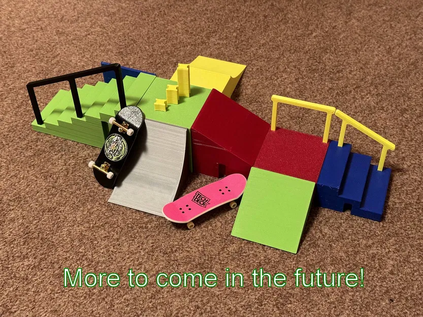 Khu Trượt Ván Mini Module - Dốc, Thanh Ray và Cầu Thang - Image 5