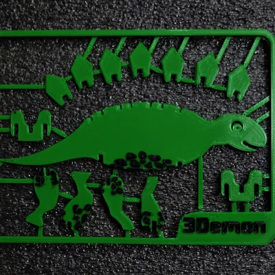 Bộ Thẻ Khủng Long 3D