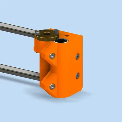 Trục X phiên bản cải tiến kèm bộ căng dây đai