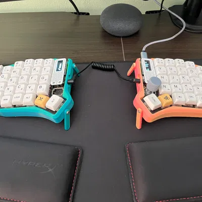 Vỏ Case Sofle V2 Lỗ Nút Reset Lớn Hơn