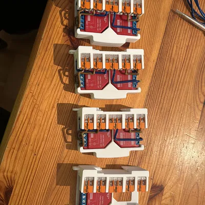 Giá đỡ Ray DIN Shelly Plus / Wago