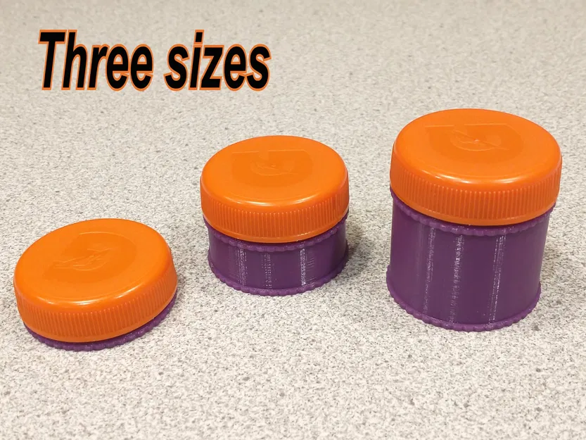 Hộp Đựng Nắp Chai Gatorade - Image 2