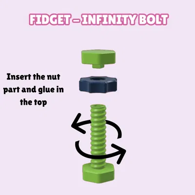 Đồ Chơi Fidget - Con Ốc Vô Cực