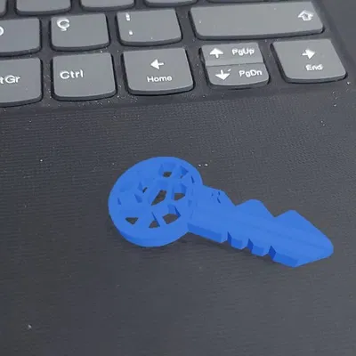 Móc Khóa Chìa Khóa Voronoi