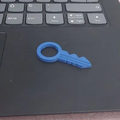 Móc Khóa Chìa Khóa Voronoi