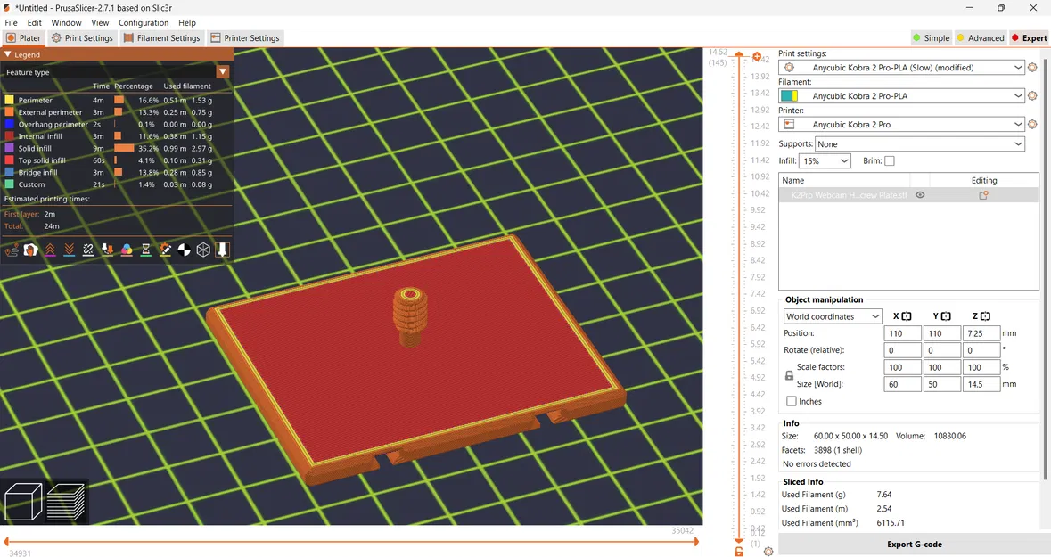 Giá đỡ Webcam Module cho Anycubic Kobra 2 Series - Image 18