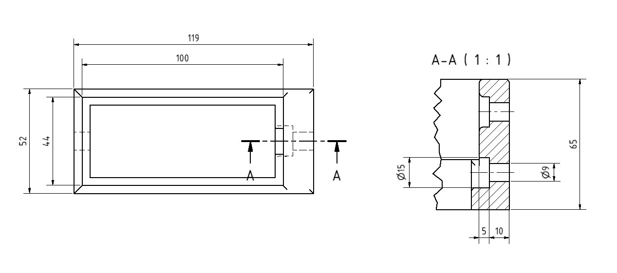 Kẹp Nguồn cho Thanh Nhôm, PSU Holder for Aluminium Profile - Image 2