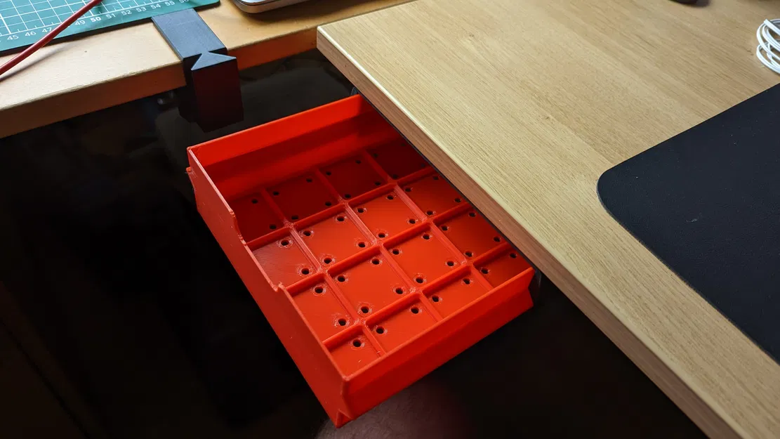 Ngăn Kéo Dưới Bàn #Gridfinity - Image 2