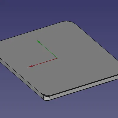 Mẫu Nguồn Freecad Cho Module Gridfinity 1x1