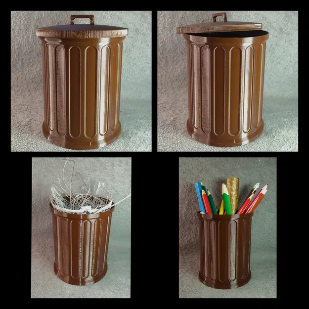 Thùng rác / Thùng đựng bản in lỗi - Image 1