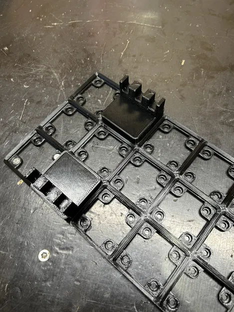 Giá giữ cờ lê/mỏ lết cỡ lớn Gridfinity - Image 3