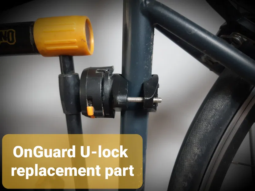 Phụ tùng thay thế bộ phận gắn kết cho OnGuard U-lock - Image 1