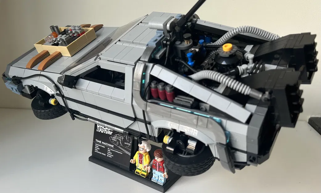 Chân đế Lego DeLorean - Image 1