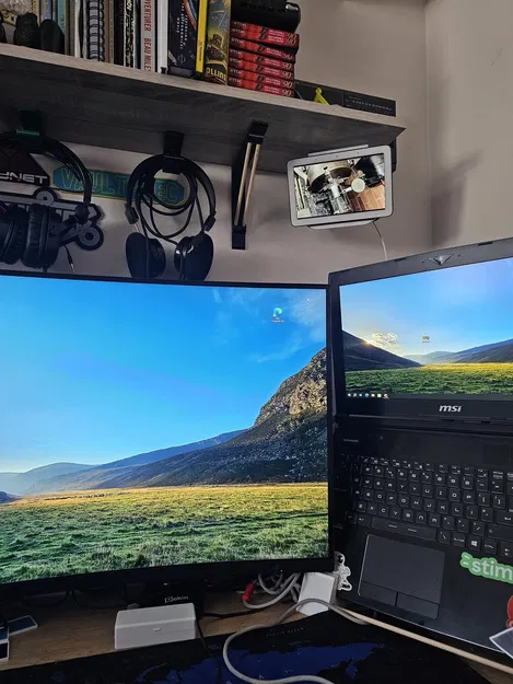 Giá đỡ Google Nest Hub dưới kệ - Image 2