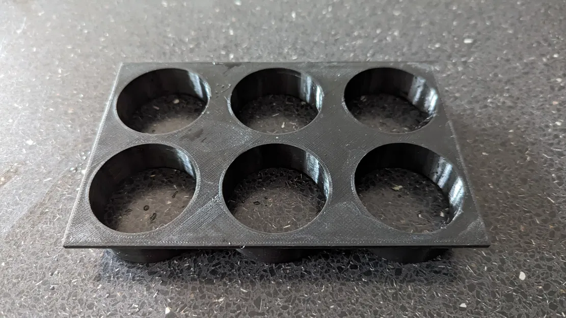 Khuôn Silicon Làm Đá Viên Hình Cầu 6 Viên - Image 1