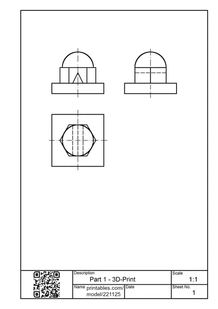 Bản vẽ kỹ thuật với các dạng in 3D - Image 4