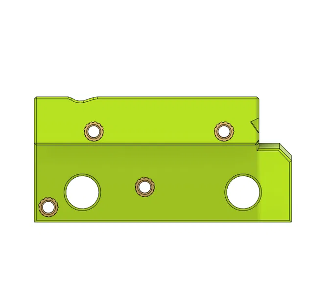 Tấm Adapter Voron Stealthburner cho Ender3v2 (Cập nhật 2024-01-17) - Image 3