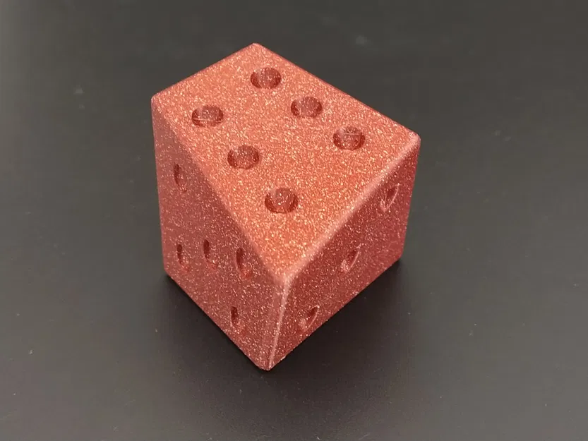 Xúc xắc Lệch™ - Mô hình 3D OpenSCAD - Image 1