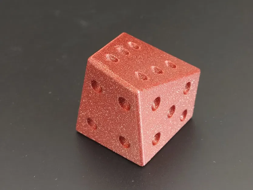 Xúc xắc Lệch™ - Mô hình 3D OpenSCAD - Image 3