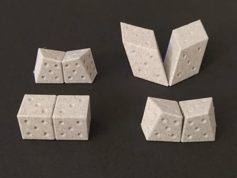 Xúc xắc Lệch™ - Mô hình 3D OpenSCAD - Image 4