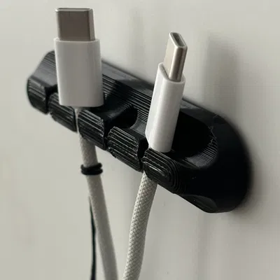 Kẹp giữ cáp USB dẻo [TPU]