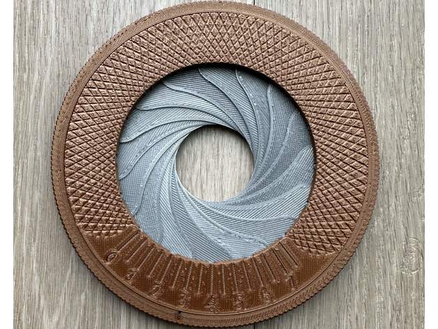 Compa Vẽ Hình Mống Mắt (Không cần keo hay ốc vít, còn là đồ chơi bàn làm việc cực vui) - Image 1