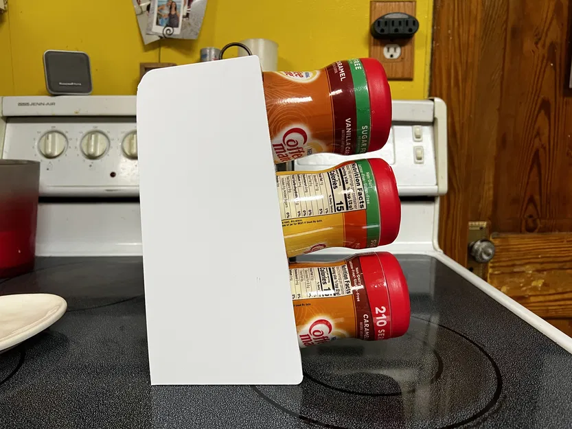 Hộp đựng/Kệ dọc cho chai "Coffee Mate Powdered Creamer" - Image 1