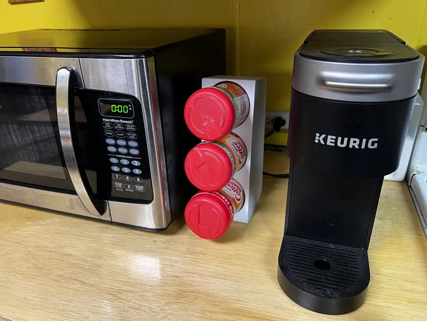 Hộp đựng/Kệ dọc cho chai "Coffee Mate Powdered Creamer" - Image 2