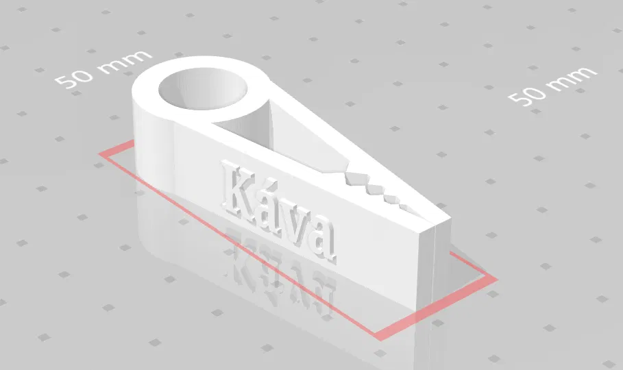 Kẹp Túi Cà Phê - Có Chữ "Káva" - Image 1