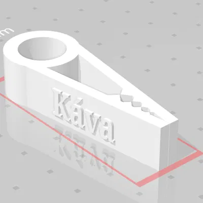 Kẹp Túi Cà Phê - Có Chữ "Káva"