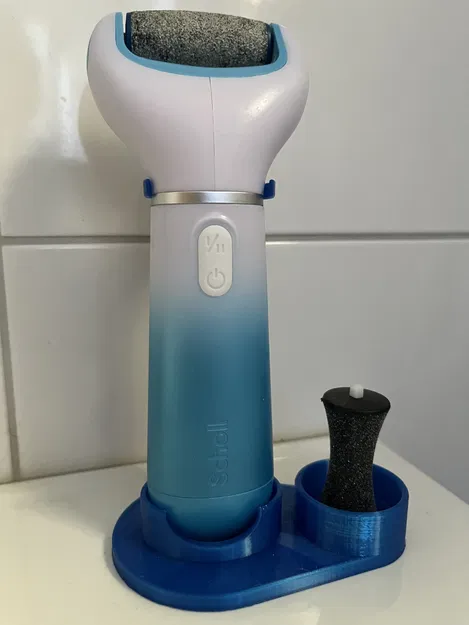 Chân đế cho máy chà gót chân Scholl có kèm 1 khe giữ file phụ - Image 2