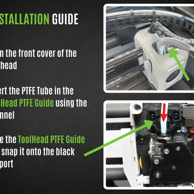 Bộ Dẫn Hướng PTFE Đầu Phun V4 - Dòng X/P