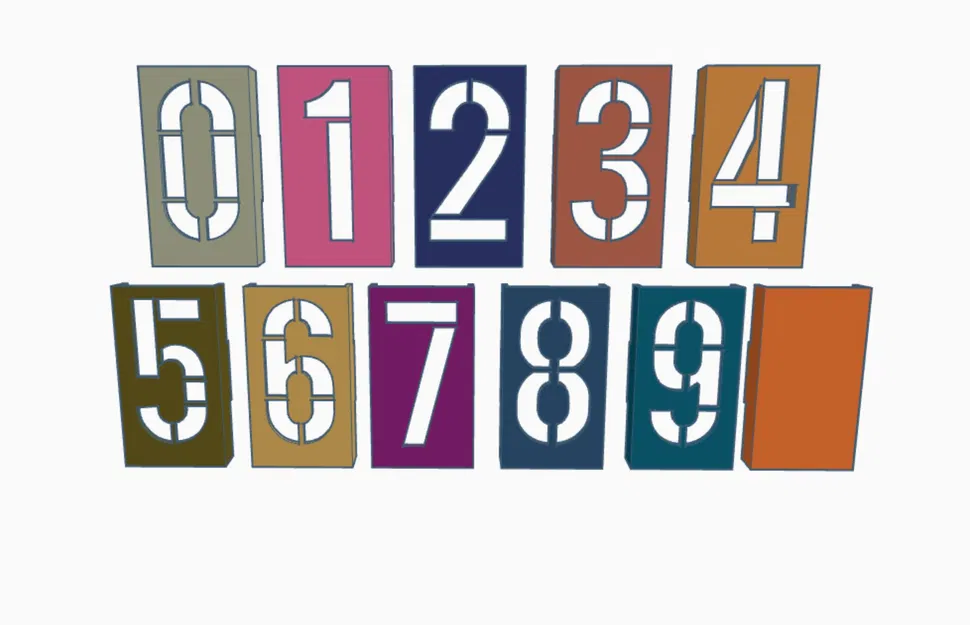 Vỏ Bọc Số 0-9 Cho Đèn LED Âm Trần Nắng Gắt - Image 2