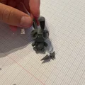 Mô hình thỏ đeo kính và cà rốt dễ thương - Thumbnail 4