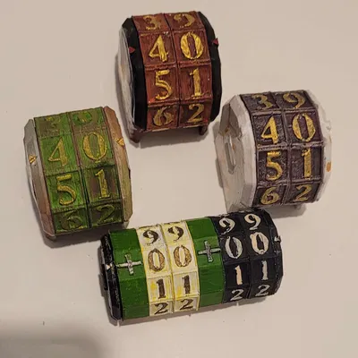 Bộ đếm 2 số siêu đơn giản V2.8 - Trục 6 vòng và vòng +/-