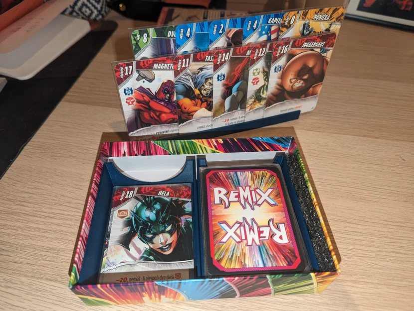 Marvel Remix remixed - Khay đơn giản có chỗ đựng bài - Image 1