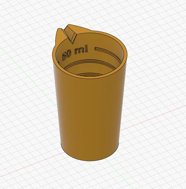 Cốc đo lường - 50ml - có chia vạch - Image 1