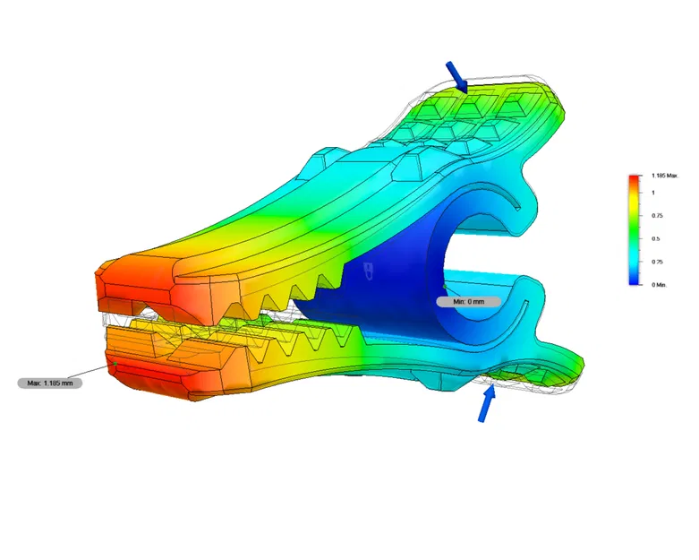 Kẹp túi hình đầu cá sấu - Image 1