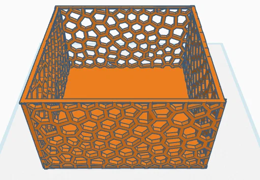 Hộp với hoa văn voronoi - Image 2