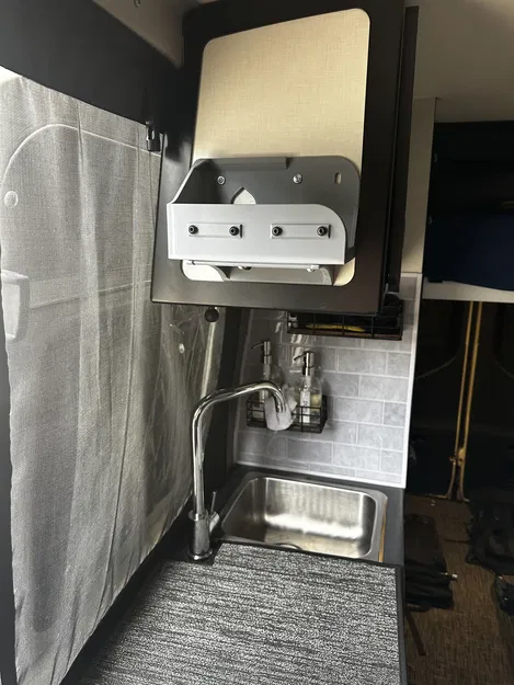 Kệ để máy pha trà/cà phê cho xe Vanlife - Image 1