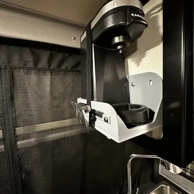 Kệ để máy pha trà/cà phê cho xe Vanlife