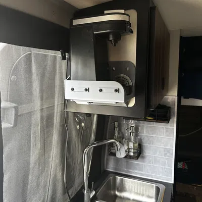Kệ để máy pha trà/cà phê cho xe Vanlife