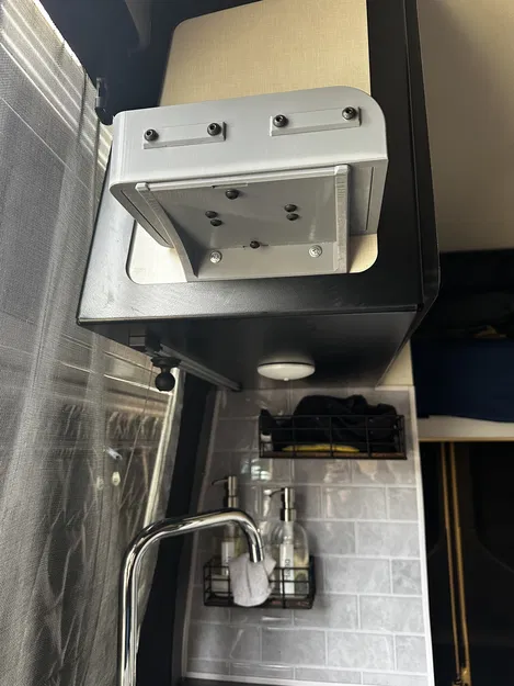 Kệ để máy pha trà/cà phê cho xe Vanlife - Image 4