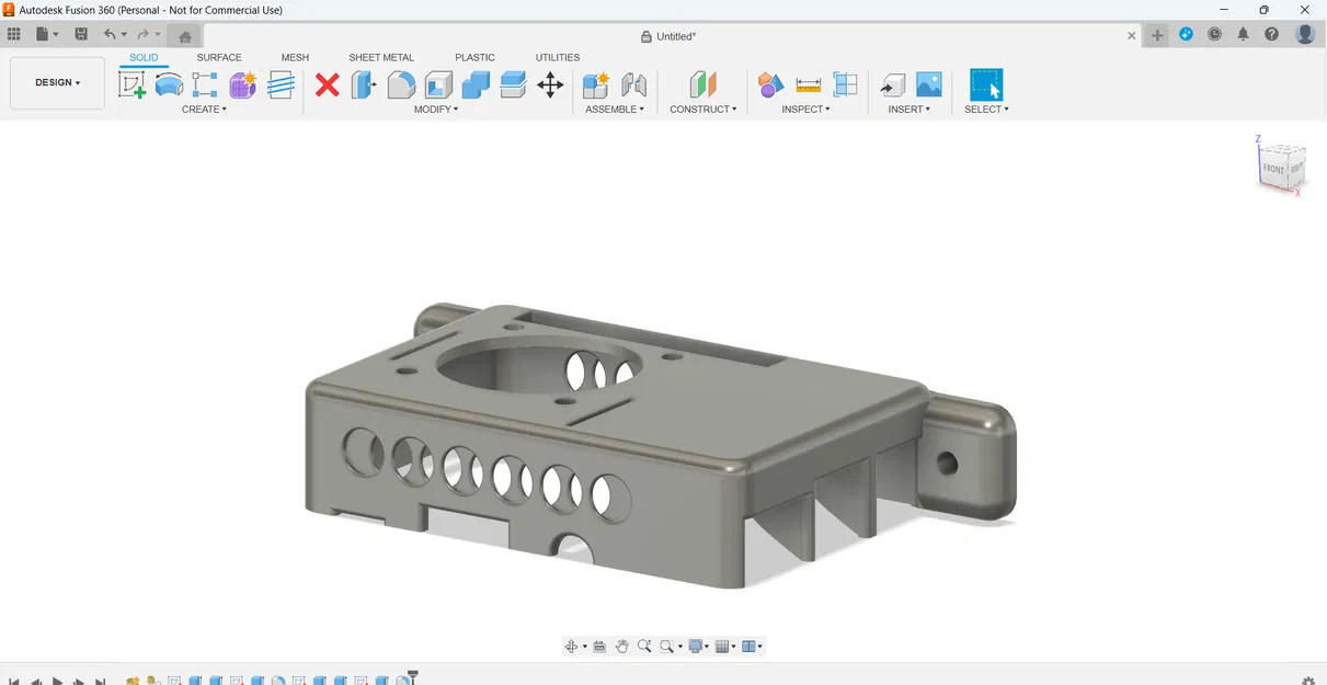 Vỏ Raspberry Pi 3 có lỗ gắn ốc cho T nut - Image 1