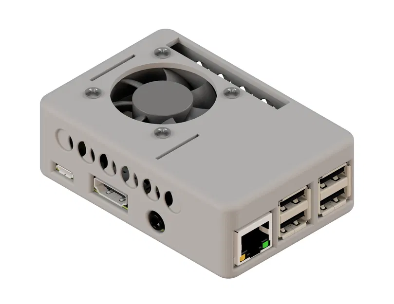 Vỏ Quạt Raspberry Pi 3 (40mm) - Image 1
