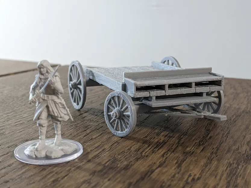 Xe Ngựa Gỗ Vẹt Gỗ - Trang Trí D&D - Image 2