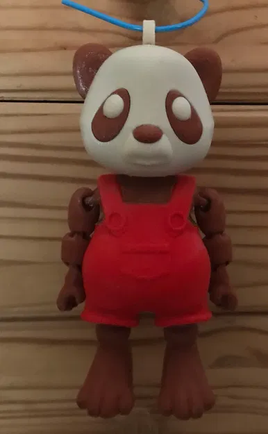 Mô Hình Gấu Trúc Khớp Nối 3D - Image 4